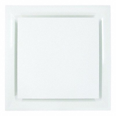 AMERICAN LOUVER STRPQ10WFR Ceiling Diffuser 23-3/4 H Plastic