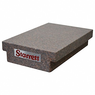 STARRETT 88659 Surface Plate 6 in Thick A Grade