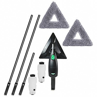 UNGER SRKB4 Refillable Microfiber Clean Kit StinGrey