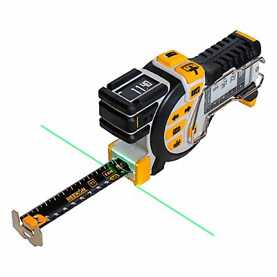 REEKON TOOLS RKNT1002 Digital Tape Measure Steel 25 ft L