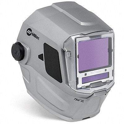 MILLER 287768 Welding Helmet Silver 26 Max Head Dia.