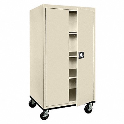 SANDUSKY TA3R36246607 Mobile Storage Cabinet Putty 200 lb