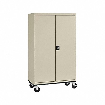 SANDUSKY TA4R46247207 Storage Cabinet 78 x46 x24 Putty 2Shlv