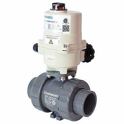 HAYWARD HRSTBH207STE Actuated 3/4 CPVC TBH Ball Valve
