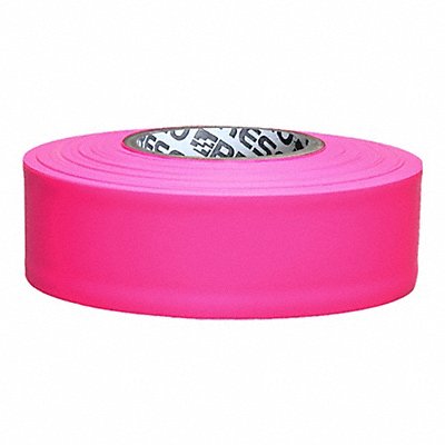 GRAINGER TFP200 Flagging Tape Pink 300 ft L 1 3/16 in