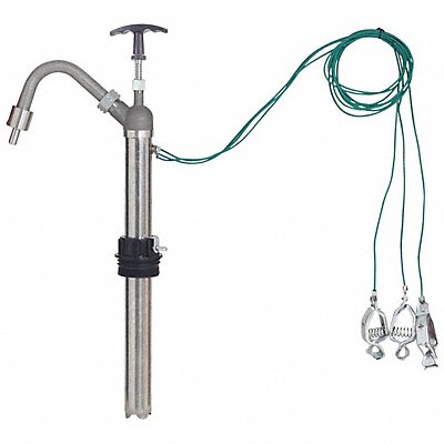 ACTION PUMP THP5STGRND Hand Operated Drum Pump For 5 gal