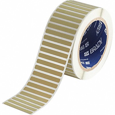 BRADY THT1572425 Polyimide Labels Matte Amber Ultra Heat