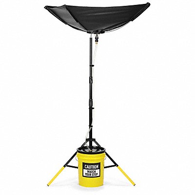 PIG TLS820BK Roof Leak DiVerticaler Color Black PVC 3/4