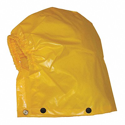 TINGLEY H22147 Rain Hood Yellw Snaps Nylon/Polyurethane
