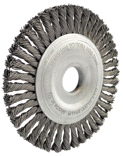 Weldclass TO-3086 Wire Brush Pipeline 125x22x6mm Mild-Steel