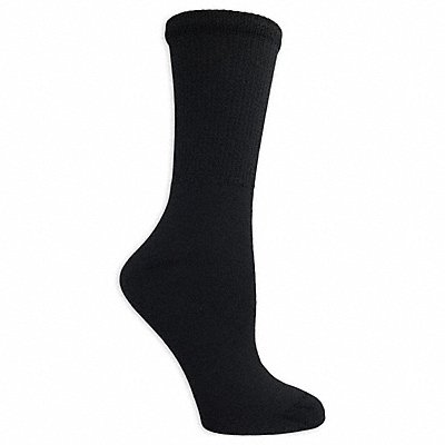 SOCK TRENDS TRW29002CXC001 Socks Crew Polyester Black 8.5 H PK10