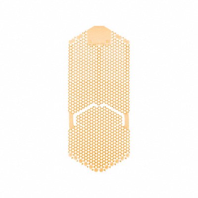 TOUGH GUY 849WA9 Urinal Screen Orange 44.8 oz PK6