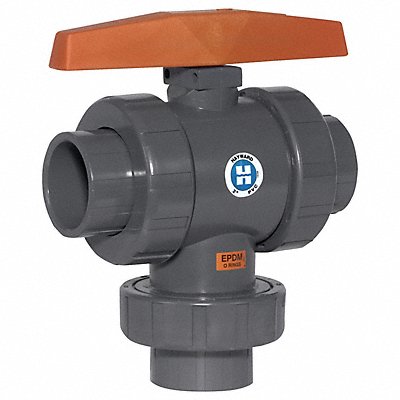 HAYWARD TW2200ST CPVC 3-Way True Union Ball Valves