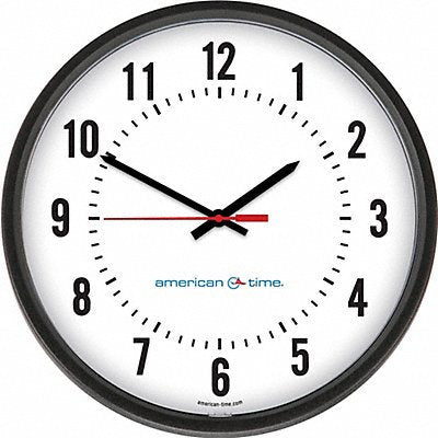 AMERICAN TIME U55BABA532G Wall Clock Analog Electric