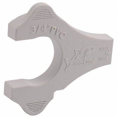 SHARKBITE UIP712 Disconnect and Gauge Clip 7/8 in dia.