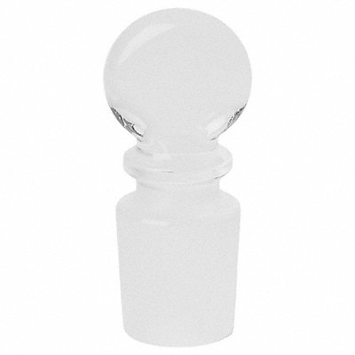 UNITED SCIENTIFIC SUPPLIES INC UNSGS13 Stopper Sz 13 12 mm BDia Clear 0