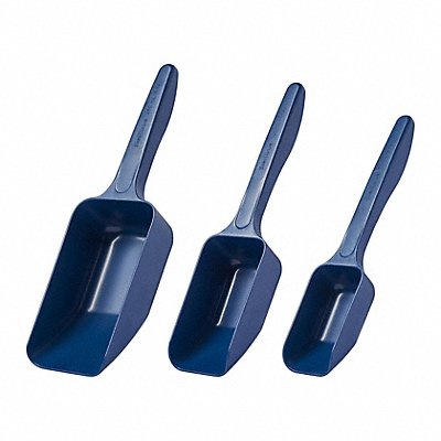 GRAINGER UNST105 Sampling Scoop Polypropylene Blue PK100
