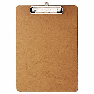 GRAINGER 5562 Clipboard 1/2 Capacity Holds8.5Wx12H PK6