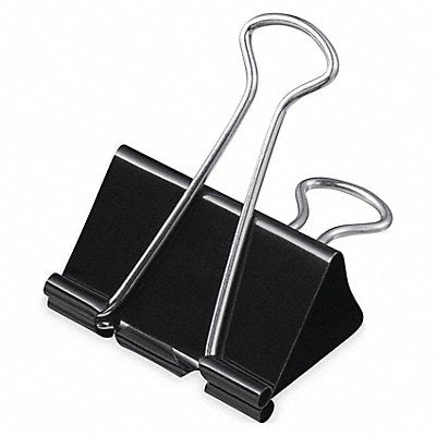 UNIVERSAL UNV10199 Binder Clip Mini Black PK144