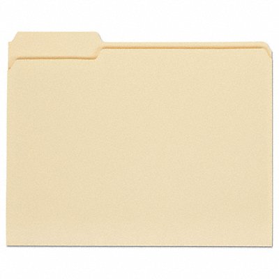 GRAINGER UNV12113 File Folders Letter Manila PK100