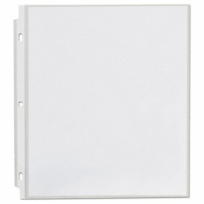 UNIVERSAL UNV21125 Top-Load Poly Sheet Protector Lttr PK100