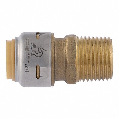 SHARKBITE MAX UR120 Push-Fit Adaptor Straight Male 250 psi
