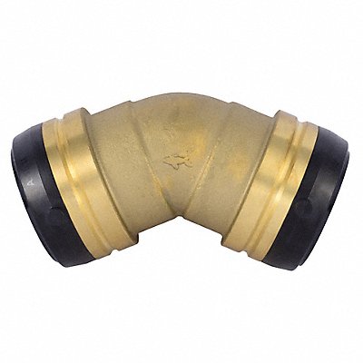 SHARKBITE UXL0554 Push to Connect Elbow Brass 10-1/2 L
