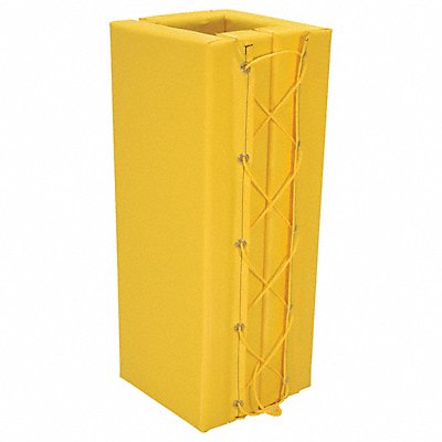 GRAINGER VPADS38Y Column Protector 8 x 8 Round or Square