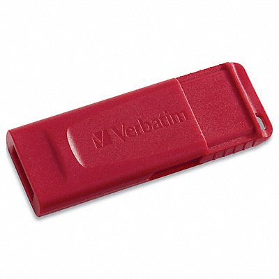 VERBATIM VER97005 Store n Go USB Flash Drive 64 GB Red