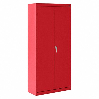 SANDUSKY VF4136187201 Storage Cabinet Light Duty Red 150 lb