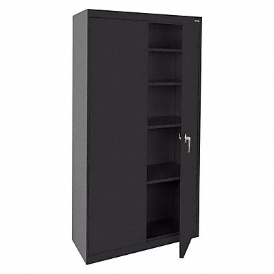 SANDUSKY VF4136187209 Storage Cabinet Light Duty Black 150 lb