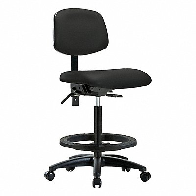 GRAINGER BRVHBCHRGT1A0BFRC8540 Vinyl Chair High Tilt FR Cast Blk