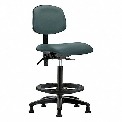 GRAINGER BRVHBCHRGT1A0BFRG8546 Vinyl Chair High Tilt FR Stat Blue