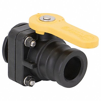BANJO VSF200CF Manual 2-Way Ball Valve Flange Polypropylene