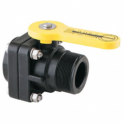 BANJO VSMT200 Manual 2-Way Ball Valve NPT Polypropylene