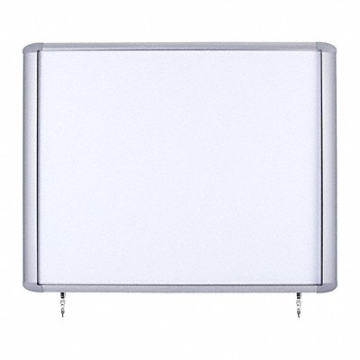 MASTERVISION VT340609760 Enclosed Bulletin Board 26-1/2 W 30 H