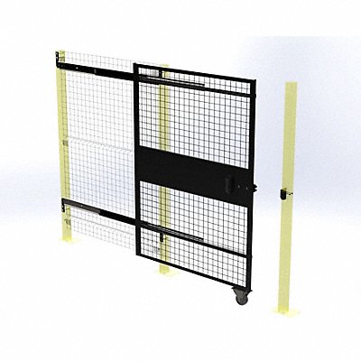 VELOX XG590566098 Wire Mchn Grd Door 66 inx58 in Blk
