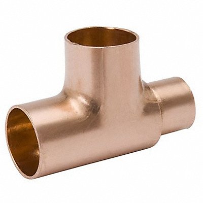 STREAMLINE W04086 Reducing Tee Wrot Cu 1-1/2 x1-1/2 x1