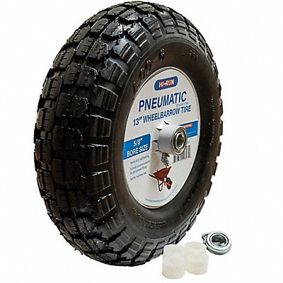 HI-RUN WB1006 Tyres and Wheels 300 lb Wheel Barrow