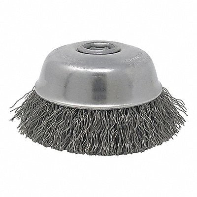 UNITED ABRASIVES-SAIT 3407 Knot Cup Wire Brush 4x.020x5/8-11