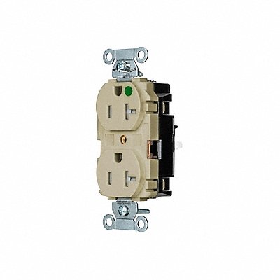 HUBBELL 8300STITR Receptacle 1 hp 125V AC NEMA 5-20R