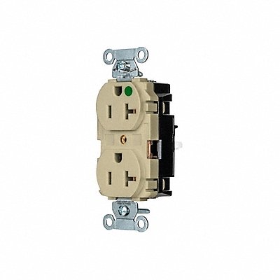 HUBBELL 8300STI Receptacle 1 hp 125V AC NEMA 5-20R