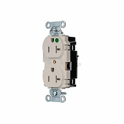 HUBBELL 8300STLA Receptacle 1 hp 125V AC NEMA 5-20R