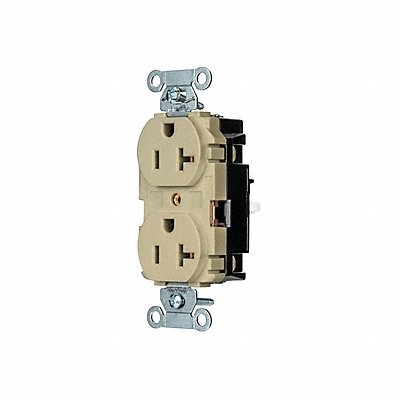HUBBELL 5352STI Receptacle 1 hp 125V AC NEMA 5-20R