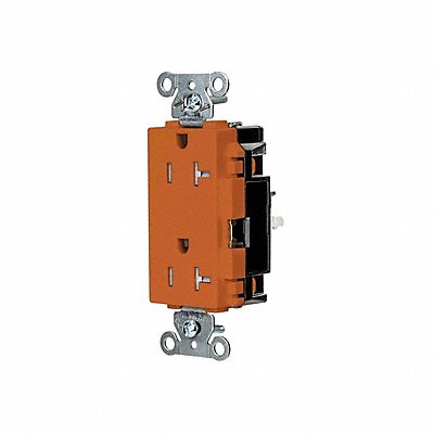HUBBELL HBL2162STOTR Receptacle 1 hp 125V AC NEMA 5-20R