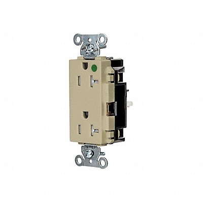 HUBBELL HBL2182STITR Receptacle 1 hp 125V AC NEMA 5-20R