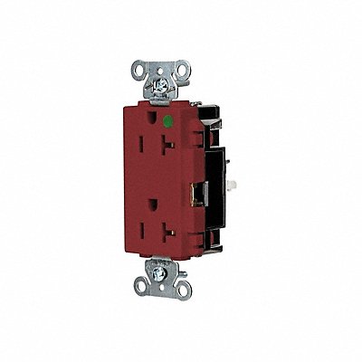 HUBBELL HBL2182STR Receptacle 1 hp 125V AC NEMA 5-20R