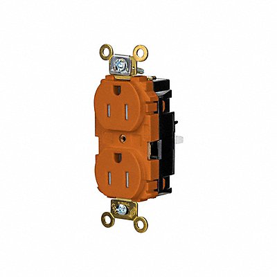 HUBBELL HBL5262STOTR Receptacle 1/2 hp 125V AC NEMA 5-15R