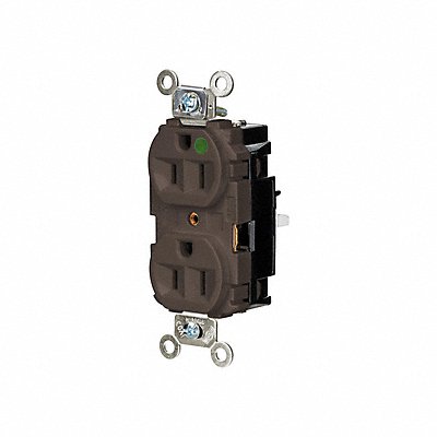 HUBBELL HBL8200ST Receptacle 1/2 hp 125V AC NEMA 5-15R
