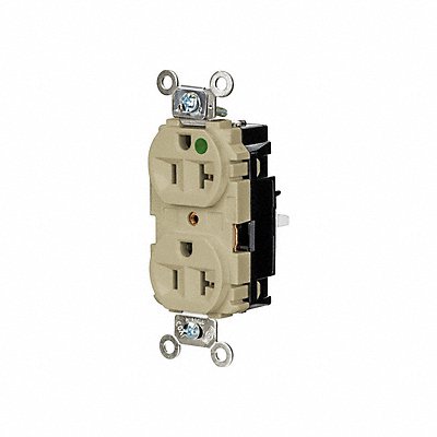 HUBBELL HBL8300STI Receptacle 1 hp 125V AC NEMA 5-20R